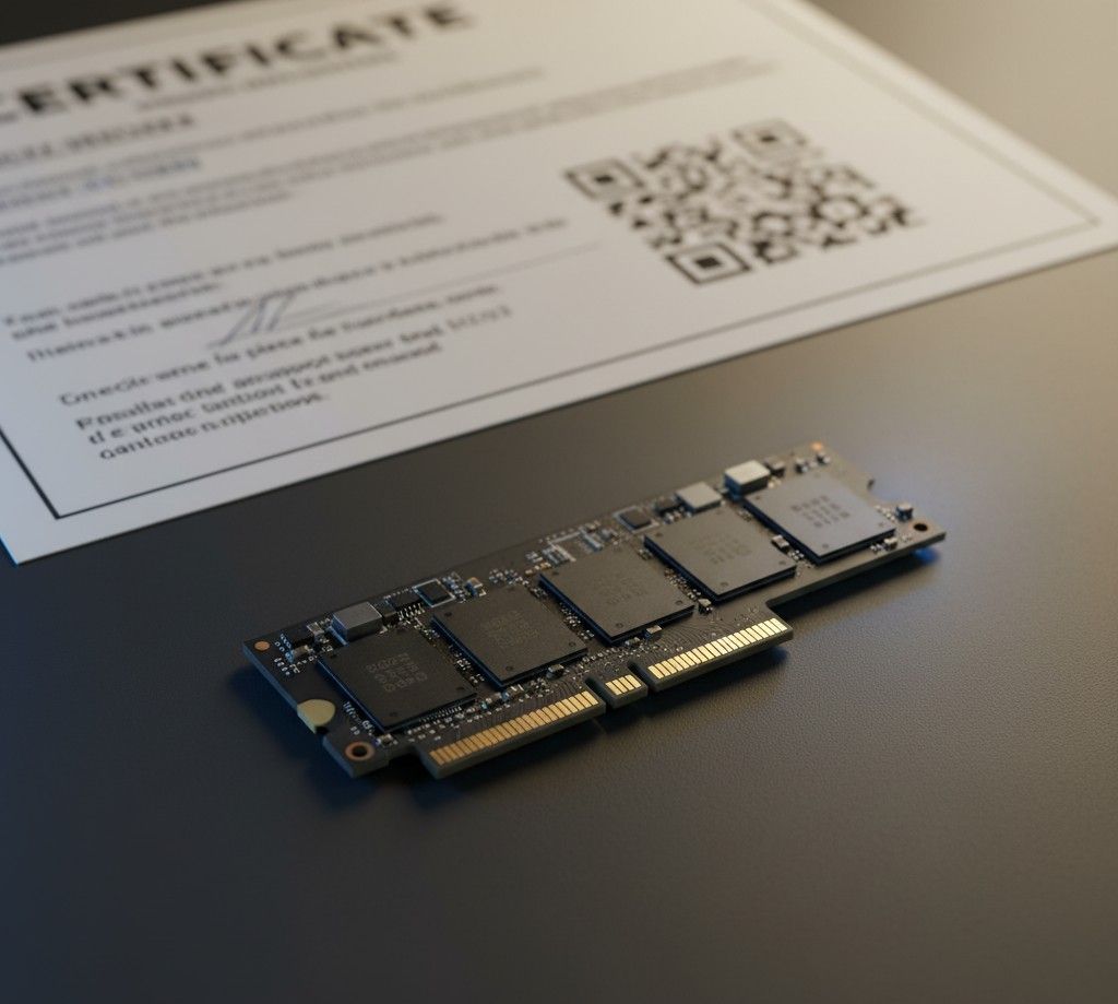 ZeroTrace PDF certificate mockup